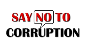 no to corruption